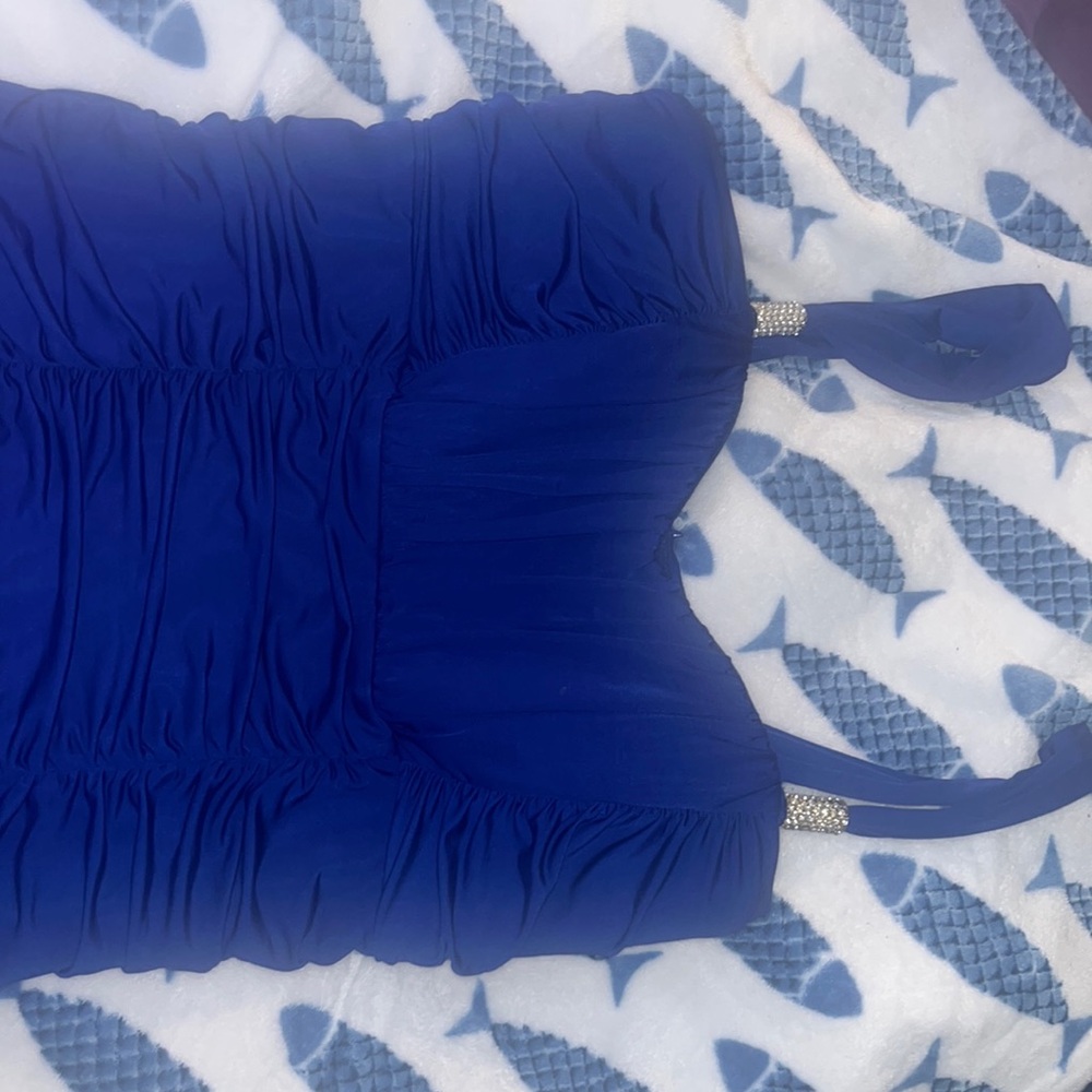 Blue cocktail/dance dress